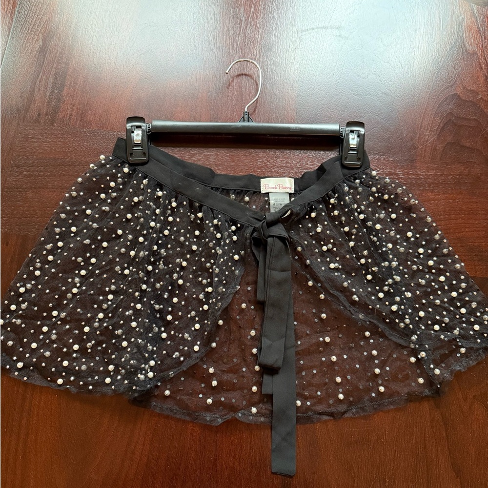 Beach Bunny Girl Gang Pearl Mesh Pareo size S - Picture 6 of 7
